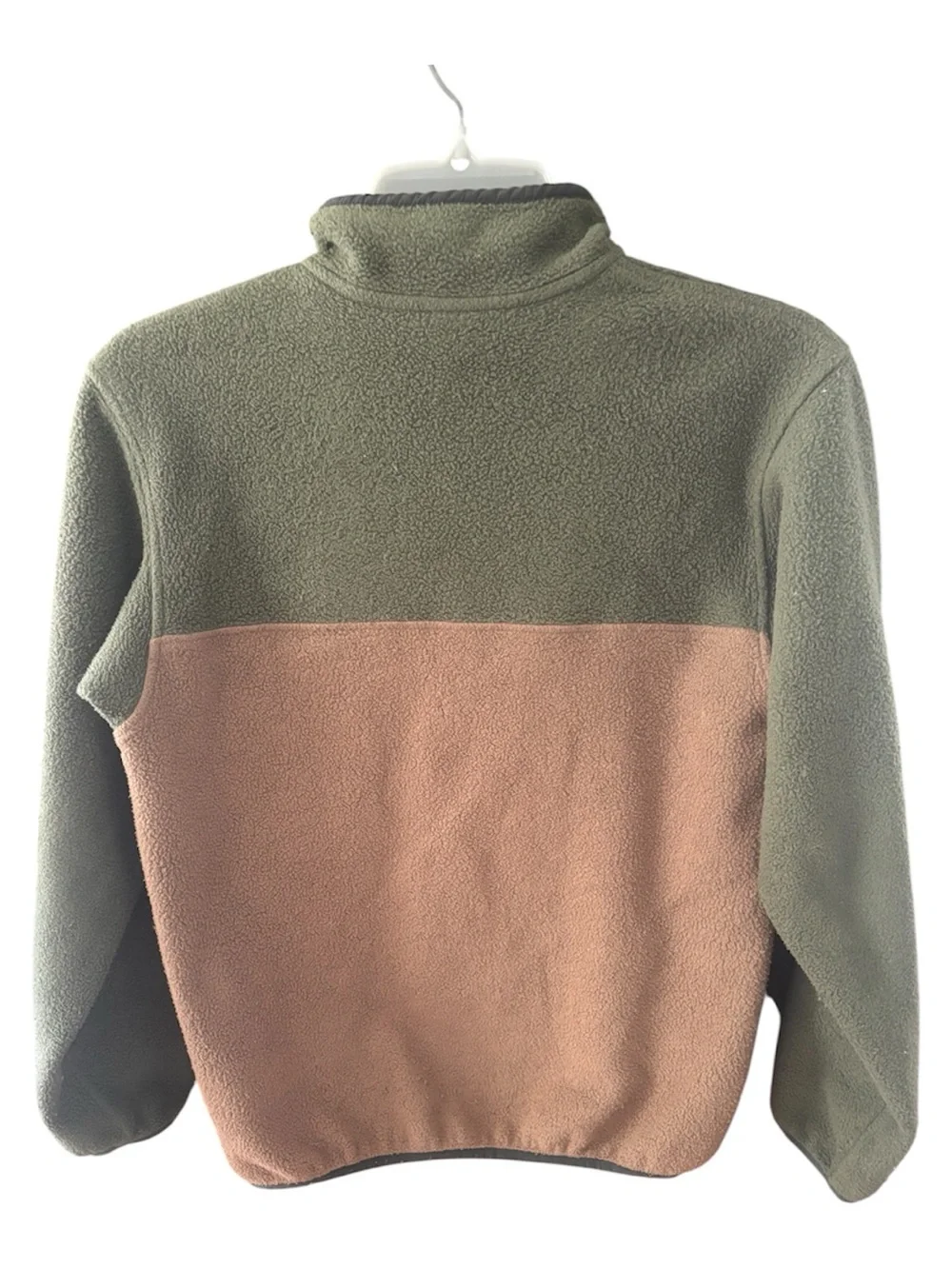 Patagonia Synchilla Fleece Jacket — Olive Green/Camel